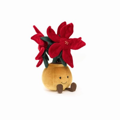 Jellycat Poinsettia Australia | 743291SID